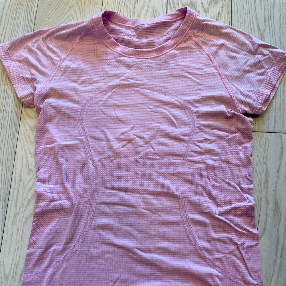 Lulu lemon cap sleeve tech material